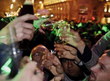 В Киеве отпраздновали Божоле Нуво - праздник  молодого вина