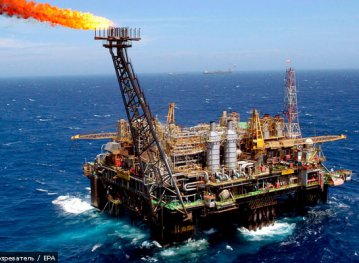 В Украине значительно возросла добыча газа на шельфе Черного моря