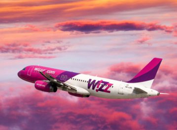 Wizz Air 12 квітня дає знижку в пів-ціни