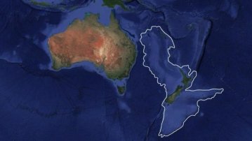 Невидимий восьмий континент. Вчені повністю нанесли на карту Зеландію