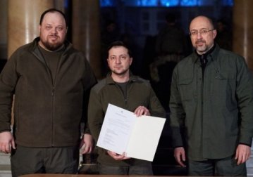 Зеленський підписав заявку на членство України в ЄС