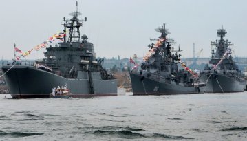 Кількість російських ракетоносіїв у Чорному морі зменшилася до чотирьох