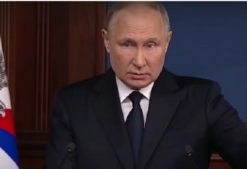 Путін заявив, що продовжить наступ на Україну