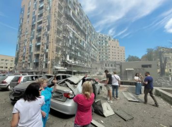 У Києві був приліт у дитячу лікарню 