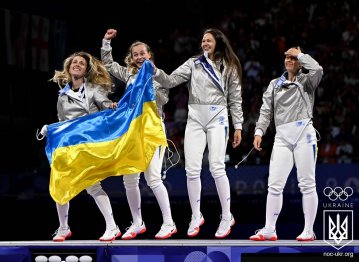 Українки здобули золото у фехтуванні на Олімпіаді-2024