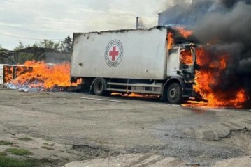 На Донеччині через обстріл РФ загинули працівники Червоного Хреста