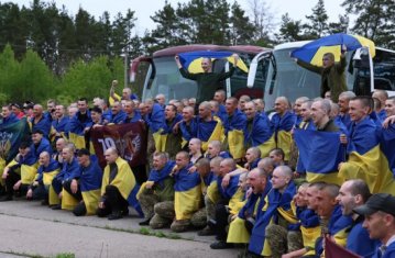 В Україну на день піхоти повернули 205 захисників