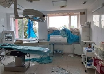 На Харківщині війська РФ пошкодили пологовий будинок, стоматологічну поліклініку та лікарню