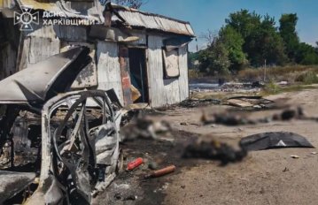 Росіяни вдарили по черзі за гуманітарною допомогою на Харківщині: пʼятеро загиблих