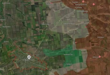 Deepstate пише про ускладнення ситуації в Запорізькій області