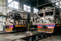 Наслідки удару РФ: у Фастові знищено депо та 27 вагонів приміських поїздів