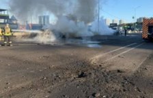 Під Києвом через атаку дрона РФ на трасі загорілися автівки, троє загиблих